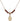 Saint Martin of Tours Birthstone Necklace | 1/2 inch | 4mm Beads  Garnet 14kt Gold Filled