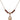 Saint Petronille Birthstone Necklace | 1/2 inch | 4mm Beads  Garnet 14kt Gold Filled