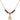Our Lady of Hope Birthstone Necklace | 1/2 inch | 4mm Beads  Garnet 14kt Gold Filled