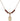 Saint Matilda Birthstone Necklace | 1/2 inch | 4mm Beads  Garnet 14kt Gold Filled