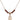 Saint Remigius of Reims Birthstone Necklace | 1/2 inch | 4mm Beads  Garnet 14kt Gold Filled