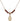 Blessed Pier Giorgio Frassati Birthstone Necklace | 1/2 inch  Garnet 14kt Gold Filled