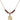 Saint Wolfgang Birthstone Necklace | 1/2 inch | 4mm Beads  Garnet 14kt Gold Filled