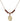 Saint Wolfgang Birthstone Necklace | 1/2 inch | 4mm Beads  Garnet 14kt Gold Filled