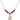 Saint Edmund Campion Birthstone Necklace | 1/2 inch | 4mm Beads  Garnet 14kt Gold Filled