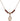 Saint Nimatullah Birthstone Necklace | 1/2 inch | 4mm Beads  Garnet 14kt Gold Filled