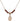Saint Anselm of Canterbury Birthstone Necklace | 1/2 inch | 4mm Beads  Garnet 14kt Gold Filled