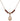 Saint Joachim Birthstone Necklace | 1/2 inch | 4mm Beads  Garnet 14kt Gold Filled