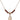 Saint John of Capistrano Birthstone Necklace | 1/2 inch | 4mm Beads  Garnet 14kt Gold Filled
