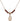 Saint John of Capistrano Birthstone Necklace | 1/2 inch | 4mm Beads  Garnet 14kt Gold Filled