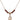 Saint Adrian of Nicomedia Birthstone Necklace | 1/2 inch | 4mm Beads  Garnet 14kt Gold Filled