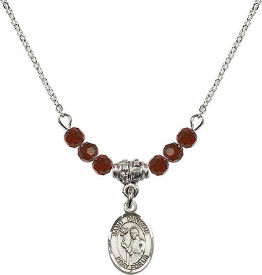 Collar de nacimiento de San Dunstan | 1/2 pulgada | Cuentas de 4 mm