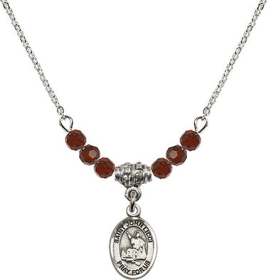 Collar de piedra natal de San Juan Licci | 1/2 pulgada | Cuentas de 4 mm