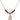 Saint Kieran Birthstone Necklace | 1/2 inch | 4mm Beads  Garnet 14kt Gold Filled