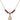 Saint Ivo of Kermartin Birthstone Necklace | 1/2 inch | 4mm Beads  Garnet 14kt Gold Filled