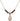 Saint Ivo of Kermartin Birthstone Necklace | 1/2 inch | 4mm Beads  Garnet 14kt Gold Filled