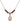 Saint Raymond of Penafort Birthstone Necklace | 1/2 inch | 4mm Beads  Garnet 14kt Gold Filled