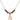 Saint Jacob of Nisibis Birthstone Necklace | 1/2 inch | 4mm Beads  Garnet 14kt Gold Filled