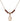 Saint Jacob of Nisibis Birthstone Necklace | 1/2 inch | 4mm Beads  Garnet 14kt Gold Filled