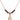 Jeanne Chezard de Matel Birthstone Necklace | 1/2 inch | 4mm Beads  Garnet 14kt Gold Filled