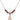 Blessed Herman the Cripple Birthstone Necklace | 1/2 inch | 4mm Beads  Garnet 14kt Gold Filled