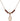 Saint Andre Bessette Birthstone Necklace | 1/2 inch | 4mm Beads  Garnet 14kt Gold Filled