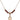 Saint Mary Mackillop Birthstone Necklace | 1/2 inch | 4mm Beads  Garnet 14kt Gold Filled