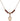 Saint Mary Mackillop Birthstone Necklace | 1/2 inch | 4mm Beads  Garnet 14kt Gold Filled