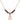Saint Medard of Noyon Birthstone Necklace | 1/2 inch | 4mm Beads  Garnet 14kt Gold Filled