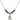 Saint Rita of Cascia Birthstone Necklace | 1/2 inch | 4mm Beads  Jet Sterling Silver