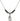 Saint Rita of Cascia Birthstone Necklace | 1/2 inch | 4mm Beads  Jet Sterling Silver