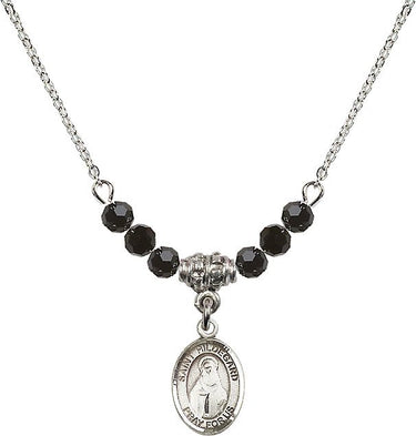 Saint Hildegard von Bingen Birthstone Necklace | 1/2 inch