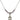 Saint Albert the Great Birthstone Necklace | 1/2 inch | 4mm Beads  Light Amethyst Sterling Silver