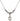 Saint Sarah Birthstone Necklace | 1/2 inch | 4mm Beads  Light Amethyst Sterling Silver