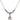 Saint Juan Diego Birthstone Necklace | 1/2 inch | 4mm Beads  Light Amethyst Sterling Silver