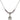 Saint Felicity Birthstone Necklace | 1/2 inch | 4mm Beads  Light Amethyst Sterling Silver