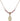 Our Lady of Guadalupe Birthstone Necklace | 1/2 inch | 4mm Beads  Light Rose 14kt Gold Filled