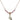 Guardian Angel Birthstone Necklace | 3/8 inch | 4mm Beads  Light Rose 14kt Gold Filled