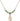 Saint Alexander Constantinople Birthstone Necklace | 1/2 inch  Peridot 14kt Gold Filled