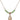 Saint Sebastian Birthstone Necklace | 1/2 inch | 4mm Beads  Peridot 14kt Gold Filled