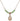 Saint Sebastian Birthstone Necklace | 1/2 inch | 4mm Beads  Peridot 14kt Gold Filled