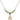 Saint Tarcisius Birthstone Necklace | 1/2 inch | 4mm Beads  Peridot 14kt Gold Filled