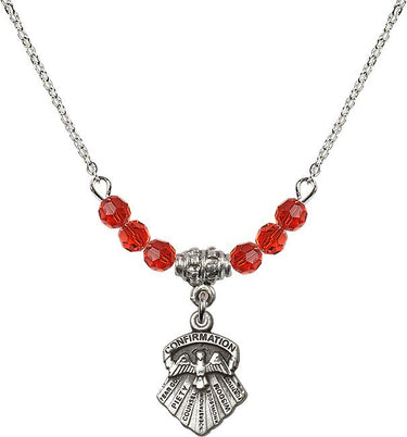 Seven Gifts Birthstone Necklace | 5/8 inch | 4mm Beads
