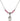 Saint Isidore of Seville Birthstone Necklace | 1/2 inch | 4mm Beads  Rose Sterling Silver