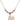 Saint Christopher Birthstone Necklace | 1/2 inch | 4mm Beads  Rose 14kt Gold Filled