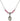 Saint Joseph of Arimathea Birthstone Necklace | 1/2 inch | 4mm Beads  Rose Sterling Silver