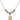 Saint Cecilia Birthstone Necklace | 1/2 inch | 4mm Beads  Topaz 14kt Gold Filled