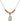 Saint Cecilia Birthstone Necklace | 1/2 inch | 4mm Beads  Topaz 14kt Gold Filled