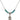 Saint James the Greater Birthstone Necklace | 1/2 inch | 4mm Beads  Zircon Sterling Silver