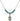 Saint James the Greater Birthstone Necklace | 1/2 inch | 4mm Beads  Zircon Sterling Silver